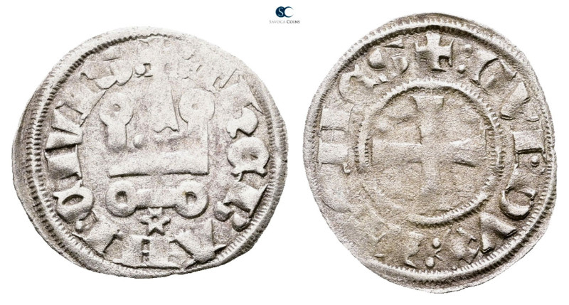 Principality of Achaea. Glarenza (modern Kyllini in Elis). Guillaume II de la Ro...