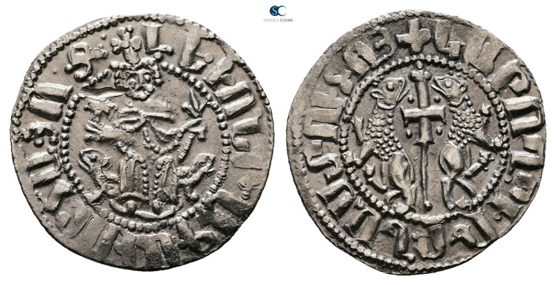 Cilician Armenia. Levon I AD 1198-1219. 
Tram AR

23 mm, 2,86 g



Good V...