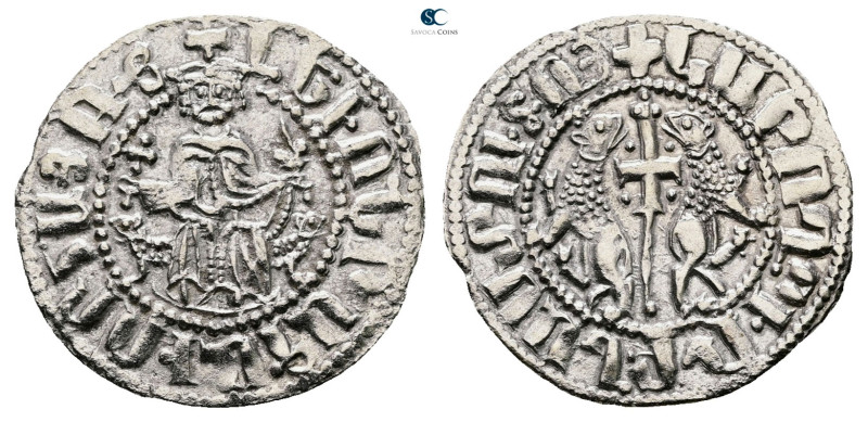 Cilician Armenia. Sis. Levon I AD 1198-1219. 
Tram AR

24 mm, 2,71 g



N...