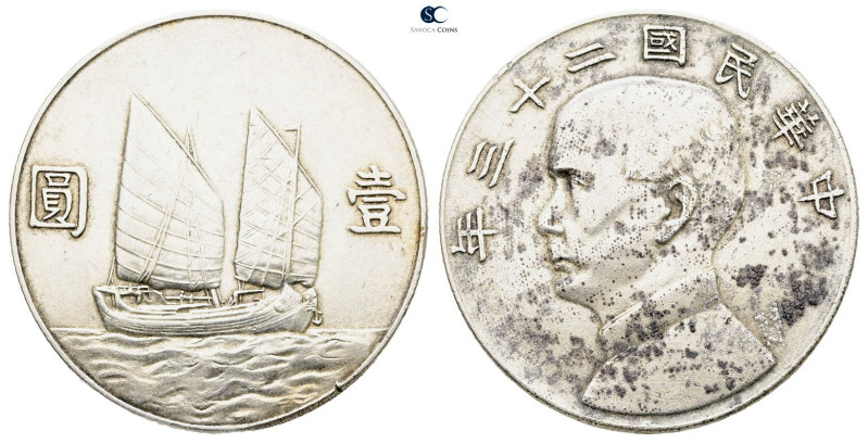 China. AD 1934. 
1 Dollar

 mm, 26,58 g



Very Fine