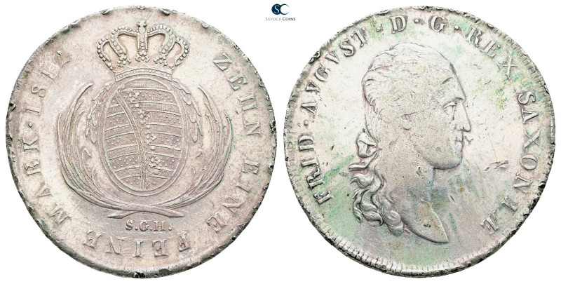 Germany. Sachsen AD 1812. 
1 Taler 1812

 mm, 27,64 g



as pictured