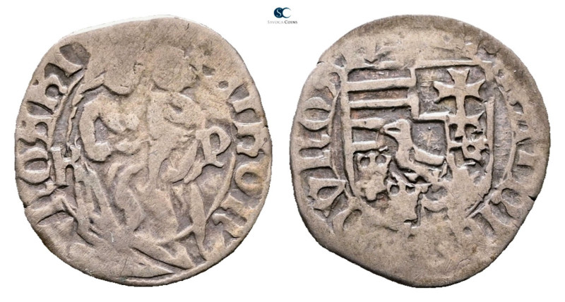 Hungary. Matthias I Corvinus AD 1458-1490. 
Denar o.J.

 mm, 0,6 g



Goo...