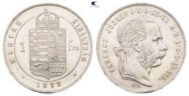 Hungary. AD 1879. 
1 forint 1879

 mm, 12,32 g



Nearly Uncirculated