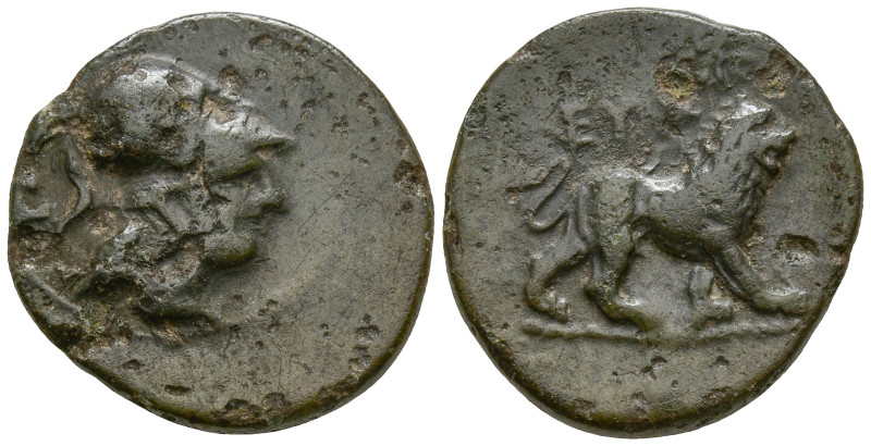 CYPRUS. Salamis. Euagoras I (circa 411-374 BC)
AE Bronze (16.4mm 2.15g)
Obv: H...