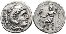 KINGS OF MACEDON. Alexander III ‘the Great’ (336-323 BC). Uncertain mint in Greece or Macedon, circa 310-275.
AR Drachm (19.6mm 4.06g)
Obv: Head of ...