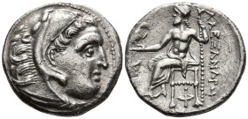 KINGS of MACEDON. Alexander III the Great (336-323 BC). Kolophon mint. Struck under Antigonos I Monophthalmos (circa 310-301 BC)
AR Drachm (18.9mm 4....