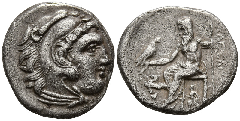 KINGS of MACEDON. Alexander III the Great (336-323 BC). Lampsakos mint. Struck u...