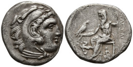 KINGS of MACEDON. Alexander III the Great (336-323 BC). Lampsakos mint. Struck under Antigonos I Monophthalmos, circa 310-301
AR Drachm (16.9mm 4.1g)...