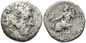 KINGS of MACEDON. Alexander III 'the Great' (336-323 BC). Miletos. Struck by Asandros under Philip III (circa 323-319 BC).
AR Drachm (17.6mm 3.81g)
...