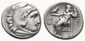 KINGS OF MACEDON. Alexander III ‘the Great’ (336-323 BC). Struck under Philip III Arrhidaios, circa 323-319. Kolophon mint
AR Drachm (17.5mm 4.27g)
...