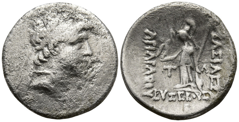 KINGS OF CAPPADOCIA. Ariarathes VIII Eusebes Epiphanes (100-95 BC). Mint B (Euse...