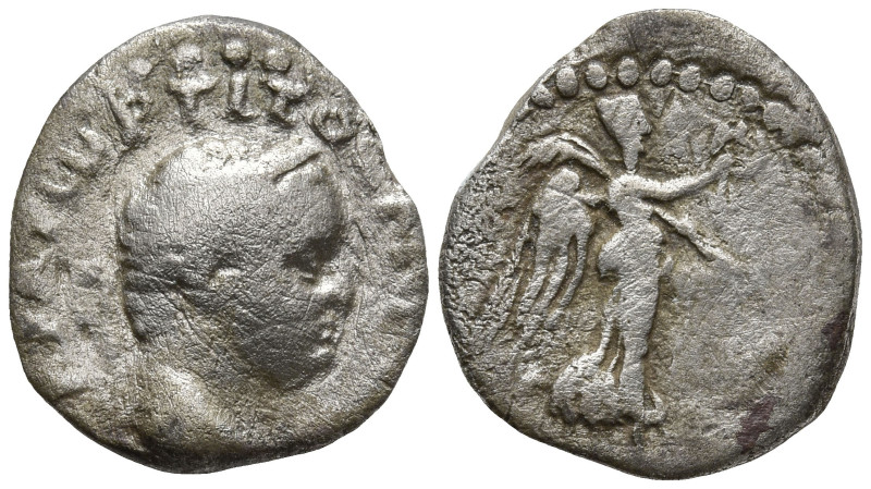 CAPPADOCIA. Caesarea. Titus (79-81 AD).
AR Hemidrachm (13.4mm 1.38g)
Obv: AYTO...