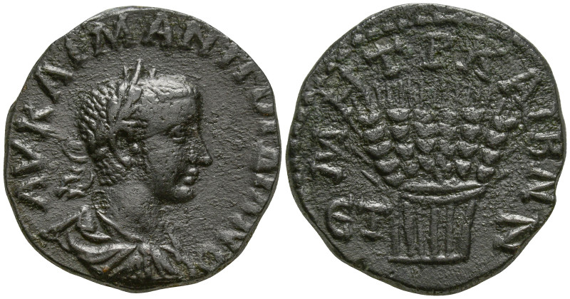 CAPPADOCIA. Caesarea. Gordian III (238-244 AD).
AE Bronze (23.4mm 6.65g)
Obv: ...