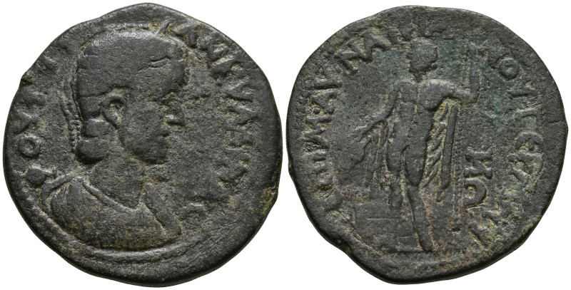 MYSIA. Germe. Tranquillina, Augusta (241-244 AD)
AE Bronze (30.8mm 11.7g)
Obv:...