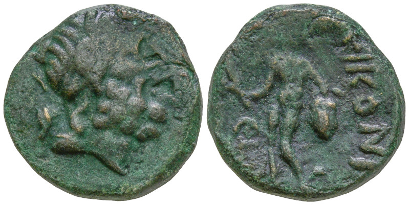 LYCAONIA. Iconium. (1st century BC)
AE Bronze (16.2mm 3.78g)
Obv : Laureate he...