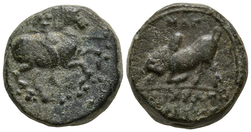 IONIA. Magnesia ad Maeandrum. (Circa 4th-3rd century BC)
AE Bronze (12.5mm 2.48...