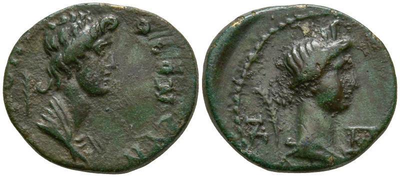 MYSIA. Pergamon. Pseudo-autonomous issue (1st century AD)
AE Bronze (17.1mm 2.7...