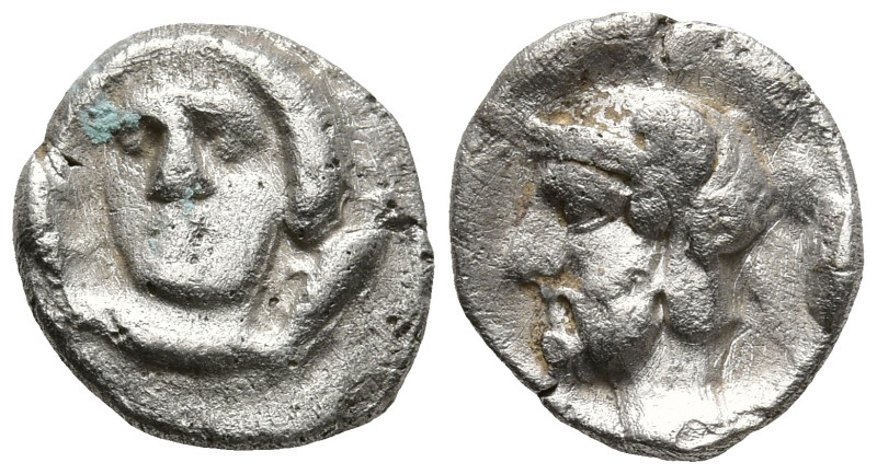 CILICIA. Tarsos. Pharnabazos, Persian military commander (380-374/3 BC)
AR Obol...