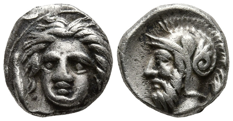 CILICIA. Tarsos. Pharnabazos, Persian military commander (380-374/3 BC)
AR Obol...