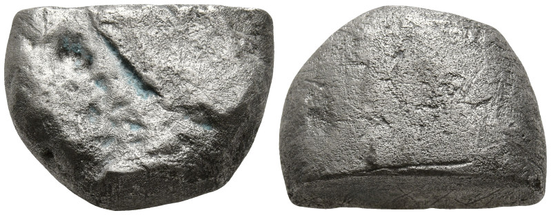 ASIA MINOR. Uncertain. (Circa 6th-1th centuries BC)
AR Ingot (17.2mm 9.51g)