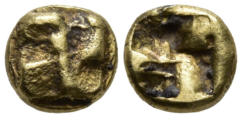 IONIA. Uncertain. (Circa 625-600 BC)
EL 1/24 Stater (6.3mm 0.44g)
Obv: Raised ...
