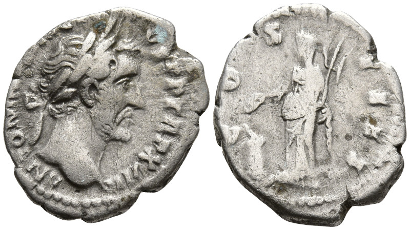 Antoninus Pius (138-161 AD). Rome
AR Denarius (17mm 3.31g)
Obv: ANTONINVS AVG ...