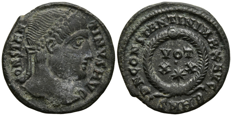 Constantine I 'the Great' (307/10-337 AD). Heraclea.
AE Follis (19mm 2.66g)
Ob...