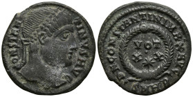 Constantine I 'the Great' (307/10-337 AD). Heraclea.
AE Follis (19mm 2.66g)
Obv: CONSTANTINVS AVG. Laureate head right.
Rev: D N CONSTANTINI MAX AV...
