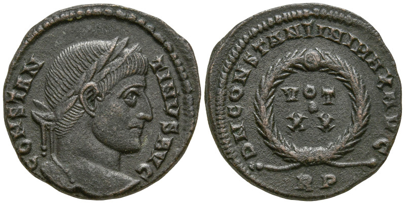 Constantine I 'the Great' (307/310-337 AD). Rome
AE Follis (19.3mm 3.28g)
Obv:...