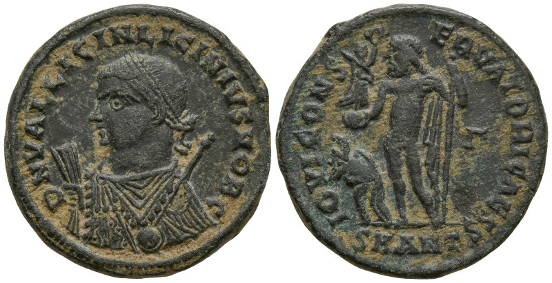 Licinius II, Caesar (317-324 AD). Antioch
AE Follis (19.9mm 3.57g)
Obv: D N VA...
