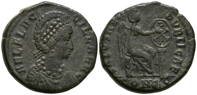 Aelia Flaccilla, Augusta (379-386/8 AD). Constantinople.
AE Follis (21.9mm 5.89...