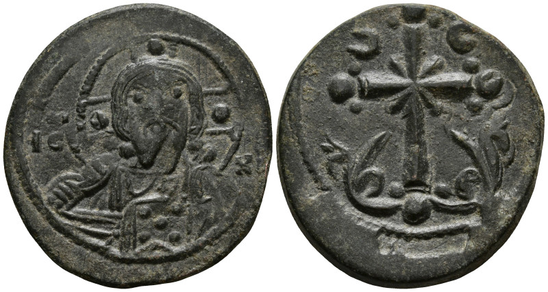 Anonymous Follis. Time of Nicephorus III (circa 1078-1081 AD). Constantinople.
...