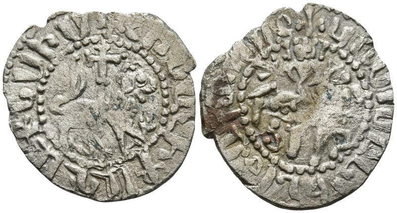 ARMENIA. Cilician Armenia. Levon III (1301-1307 AD)
AR Tram (20.8mm 1.68g)
Obv...