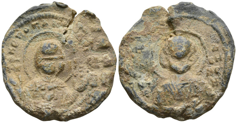 Byzantine Lead Seal
(5.7g 22.5mm diameter)