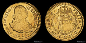 Santiago. Fernando VII. 1 Escudo 1811 FJ. KM76