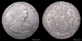 Lima. Carlos IV. 8 Reales 1797 IJ. KM97