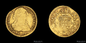 Popayan. Carlos III. 1 Escudo 1788 SF. KM48