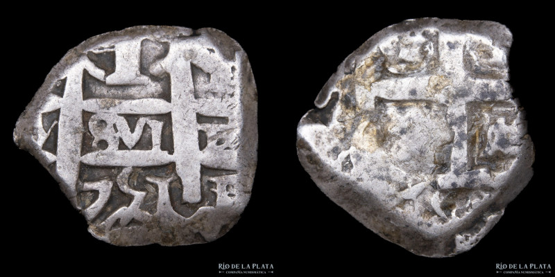 Potosí. Fernando VI (1747-1760) 1 Real 1751 Q (Quintanilla). Macuquina. Plata 91...