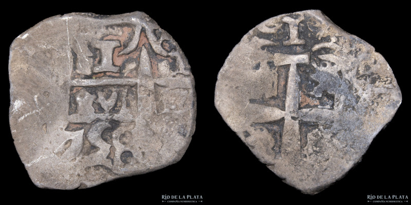 Potosí. Fernando VI (1747-1760) 1 Real 1758 Q (Quintanilla). Macuquina. Plata 91...