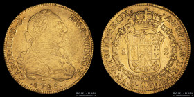 Potosi. Carlos III. 8 Escudos 1785 PR. CJ 68.8