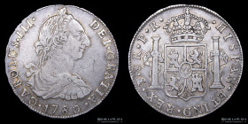 Potosi. Carlos III. 8 Reales 1780 PR. CJ 63.9.2