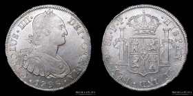 Potosi. Carlos IV. 8 Reales 1796 PP. CJ 76.8