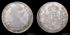 Potosi. Carlos IV. 2 Reales 1789 PR. CJ 78.1