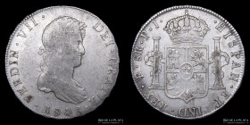 Potosi. Fernando VII. 8 Reales 1808 PJ. CJ 86.1