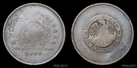 Argentina. Buenos Aires. 10 Decimos 1828. CJ 7.1