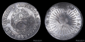Argentina. La Rioja. 8 Reales 1832 RA P. CJ 33