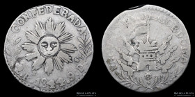 Argentina. Cordoba. 2 Reales 1844. CJ 48.2.15