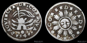 Argentina. Cordoba. 1 Real 1841 PNP. CJ 23.1.3