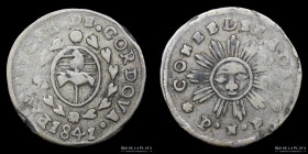 Argentina. Cordoba. 1 Real 1841 PNP. CJ 30.1.24