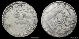 Argentina. Cordoba. 1 Real 1841 JPP. CJ 35.1.9